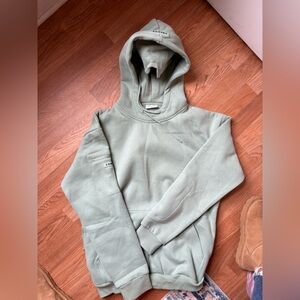 Comfrt Sage Green jet set Hoodie